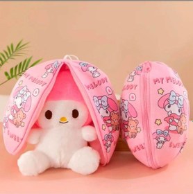 Resim Hello Kitty Peluş Oyuncak , Sanrio Peluş Büyük Hellokitty Peluş Kawaii Uyku Arkadaşı Peluş 