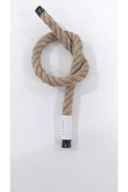 Resim Ekodoğa Bej Jüt Halat 12 mm 40 m Ip Halat 