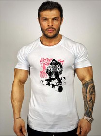 Resim Black İstanbul Another Day at the Office Baskılı Fitness Tshirt 