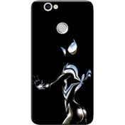 Resim Huawei Nova Kılıf Desen Baskılı Silikon Kapak Black Spider Girl STK:607 