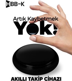 Resim HBB-K Plus Ios & Android Uyumlu Airtag Akıllı Gps Takip Cihazı 