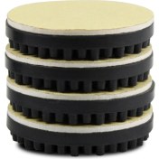 Resim Jelang 4 Adet Vinil Plak Çalar Gürültü Azaltma Gramofon Şok Pedi Kaymaz Ayak Pedi (Yurt Dışından) 