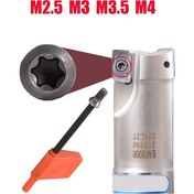Resim 50 adet M2.5 M3 M3.5 M4 CNC İçi İçe Torx Vidası - Yüksek Kaliteli Çelik, Kendinden Kilitli, Sağ Tornavida, Dayanıklılık ve Koroziyon Direnciliği için Siyah Oksidasyon Kaplaması - Tezgah, Döndürme, Freze ve Kesme Araçları, Makine Vidası|Yuvarlak Başlıklı Vidası|Dayanıklı Bağlayıcı 