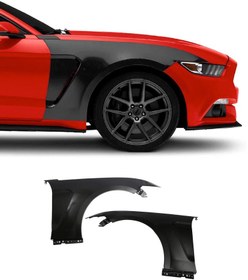 Resim Ford Mustang Ön Çamurluk Seti Rl (Gt350) 2015 Sonrası Uyumlu 