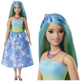 Resim Barbie Prenses Bebek Mavi Hrr07 Hrr11 Lisanslı Ürün 