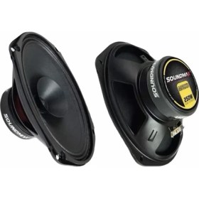 Resim Soundmax SX-M69XH Profesyonel Oval Midrange Hoparlör + Kapak 