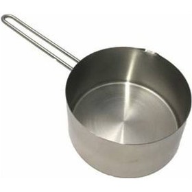 Resim Çelik Kaçerola Sütlük Saplı Tava Sosluk 16 CM 3 No 