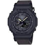 Resim Casio G-shock Ga-b2100ct-1a5dr Kumaş Kordon Siyah Renk Bluettoth Bağlantılı Yeni Erkek Kol Saati Siyah 
