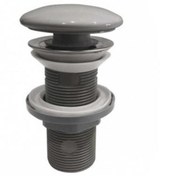 Resim İsvea Isvea Bas-Aç Sifon Başlığı Taşma Deliksiz Krom 