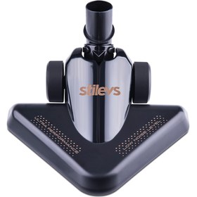 Resim Stilevs Safran Elektrikli Süpürge Kırmızı&silver Set13105 