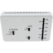 Resim Dianziye Dometic 3106995.032 İçin Yerine Geçici, Abs Malzeme, Beyaz, 4-32 C Aralığında Ayarlanabilir, Karavan Analog Termostat Kontrol Cihazı 