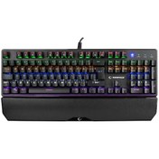 Resim Rampage KB-R86 Umbra USB Rainbow Aydınlatmalı Red Switch Mekanik Oyuncu Klavye 