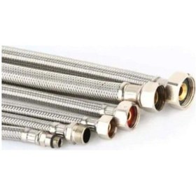 Resim 3/8 - 1/2 Fleks Hortum 120 Cm 1 Adet Tesisat Malzemeleri 