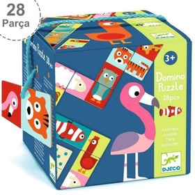 Resim Djeco Domino Animo Puzzle 