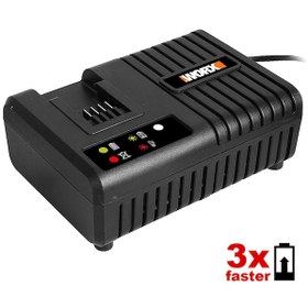 Resim Worx WA3867 20V Li-Ion Powershare Hızlı Akü Şarj Cihazı 