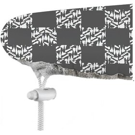 Resim Poyraz 54x140 M Size Ütü Masası Kılıfı Bezi Örtüsü Ütü Yedek Parça Ütü Ve Aksesuarı Açık Gri 