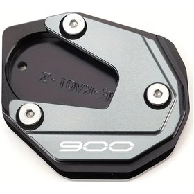 Resim Dashanshop Kawasaki Z900 Z650 2017-2025 Gri Motor Modifiye Alaşım Oturak Ve Ayaklık Kelepçe Tabanı 