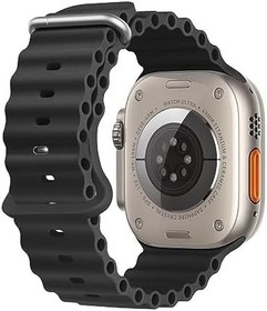 Resim Ocean Band Apple Watch Ultra 49 mm 45 mm 44 mm 42 mm, Kadın Erkek Spor Dış Mekan Silikon Kayış iWatch Serisi Ultra SE 8 7 6 5 4 3 2 1 