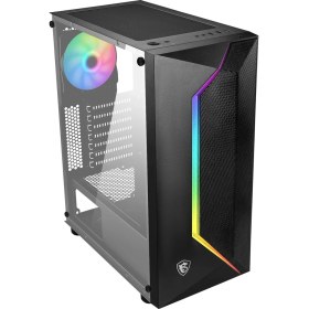 Resim MSI MAG Vampiric 100R Temperli Cam 160 mm Fan Micro ATX Bilgisayar Kasa 