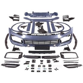 Resim Autogp Porsche Cayenne 2018+ Facelıft 2020+ Yükseltme 9y0 Turbo Body Kıt Cmpcaytb-18 