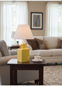 Resim Dekoratif Modern Seramik Amfora Abajur Abj0004 