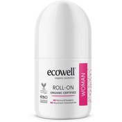 Resim Ecowell Organik Roll On Deodorant (Kadın) 75 ml 