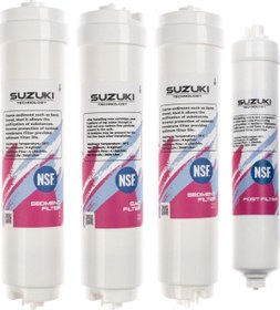 Resim Sulook 12 Inç Kapalı Kasa Su Arıtma Cihazı Membransız Tam Set (4 Filtre) 