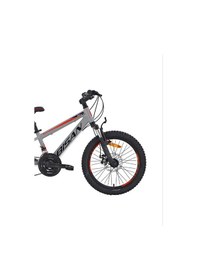 Resim Bisan Cooper Çocuk Bisikleti 28 Cm Md 20 Jant 21 Vites Açık Gri Kırmızı Gri - Kırmızı 