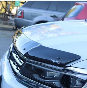 Resim Cappafe Volkswagen Tiguan Ön Kaput Koruyucu Rüzgarlığı 4Mm Akril 