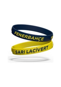 Resim Fenerbahçe Lisanslı Sarı Lacivert Ahşap Kutulu Bileklik Çok Renkli 