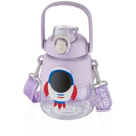 Resim Vagonlife VGN6276 1250ml Pipetli Mor Matara 