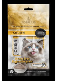 Resim Nobılus Tavuklu Kedi Krema Ödülü 5x15g 