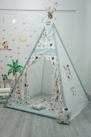 Resim Henna Prime Kızıldereli Çocuk Oyun Çadırı Sabitlenebilir Büyük Boy Elit Serisi 