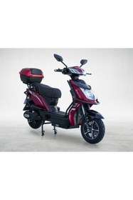 Resim Motolux - TORONTO - 5 AKÜLÜ ELEKTRİKLİ MOTOSİKLET - KIRMIZI -GRİ - (BetaMotor) 