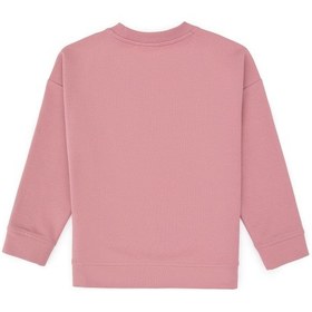 Resim U.S. Polo Assn. Kız Çocuk Orkide Bisiklet Yaka Sweatshirt 50317960-VR221 