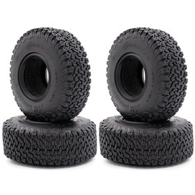 Resim Xiyyadms 1/10 Rc Araçlar İçin 4 Adet 1.9km3 Lastik Seti - Trax4, Scx10, Wraith, Rc4wd, Yikong, Rgt Wrangler Uyumlu 