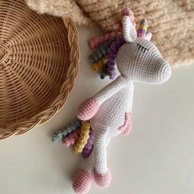 Resim Amigurumi Unicorn Bebek Seti - Oyuncak 