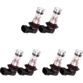 Resim Gemstone 6x 9005 Hb3 6000K 100W 2323 LED Projektör Sis Sürüş Ampulleri Beyaz (Yurt Dışından) 