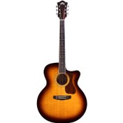 Resim Guild F-250CE Deluxe Elektro Akustik Gitar (Antique Burst) 