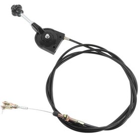 Resim Lemestar Ekskavatör Ve Mikser Kamyonu İçin 3 Metre Manuel Gaz Kontrol Kablosu - Dayanıklı Pu Ve Paslanmaz Çelik 