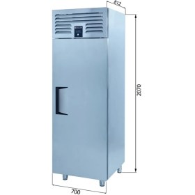 Resim Galleyz Dik Tip Buzdolabı - 1 Kapılı - 70X87XX210 cm 