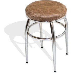 Resim Krom Tabure Mutfak Balkon Teras Karışık Renk 