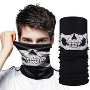 Resim Motorcu Boyunluk Baf Buff Bandana 25x48 cm Model 7 