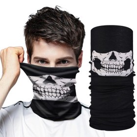 Resim Motorcu Boyunluk Baf Buff Bandana 25x48 cm Model 7 