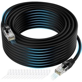 Resim Apronx Cat6 Kablo 30 M Siyah 
