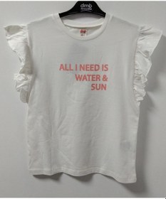 Resim Dmb Boys & Girls DMB BOYS & GIRLS Kız Çocuk T-Shirt 8-13 Yaş Ekru 