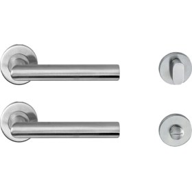 Resim Hafele Werner-P Banyo-Wc Kapı Kolu Takımı P.Çelik Mat 903.99.500 