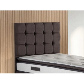 Resim Niron Rama 120cm Tek Kişilik Başlık, Füme Soho Kumaş Yatak Başlığı 