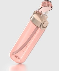 Resim Renga Wave Duplo 630 Ml Opsiyonel Pipetli Tritan Matara 912176 Bej Bej 