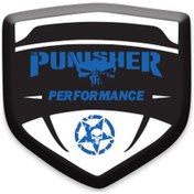 Resim Punısher 3d Damla 2 Li Oto Sticker Logo 06 